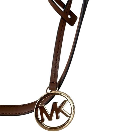 Michael Kors Tote Bag Chain Straps Vanilla NWT - Picture 5 of 12